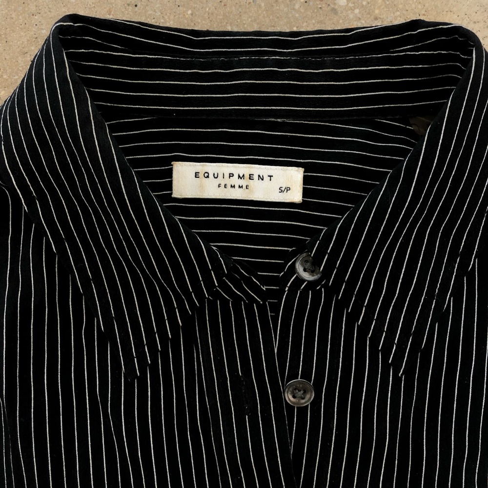 Equipment Silk Shirt Blouse Size S